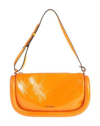 Jw Anderson Woman Handbag Orange Size - Leather