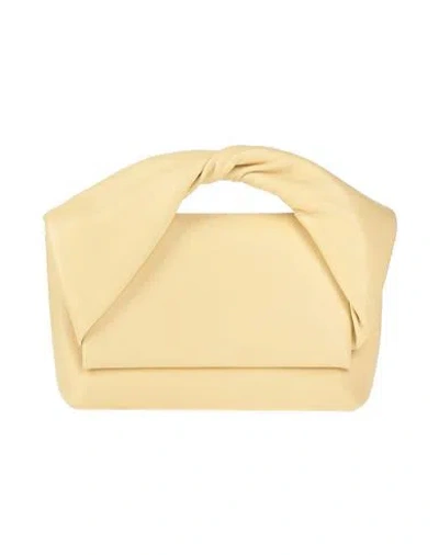 Jw Anderson Woman Handbag Pastel Yellow Size - Leather