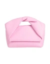 Jw Anderson Woman Handbag Pink Size - Leather