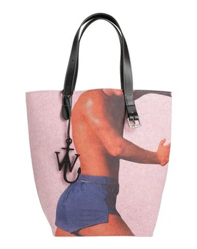 Jw Anderson Woman Handbag Pink Size - Textile Fibers
