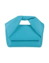 Jw Anderson Woman Handbag Turquoise Size - Leather In Blue