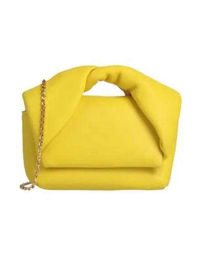 Jw Anderson Woman Handbag Yellow Size - Soft Leather In Yellow