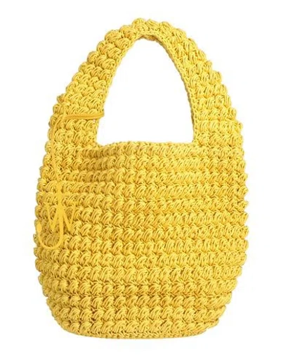 Jw Anderson Woman Handbag Yellow Size - Textile Fibers