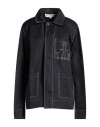 Jw Anderson Woman Jacket Midnight Blue Size L Polyamide In Black