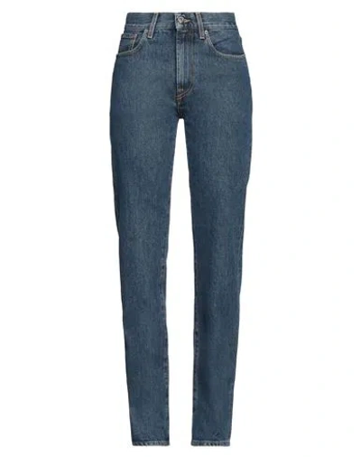 Jw Anderson Woman Jeans Blue Size 26 Cotton