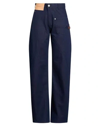 Jw Anderson Woman Jeans Blue Size 27 Cotton
