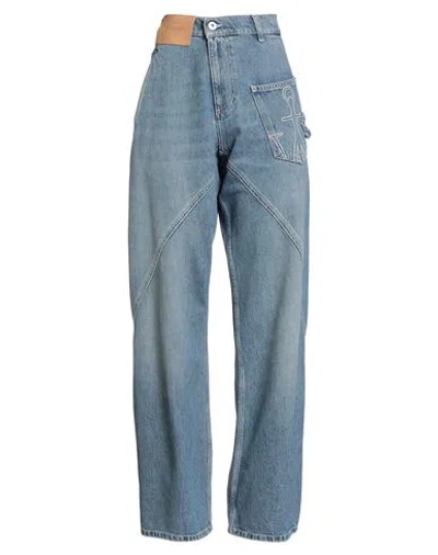 Jw Anderson Woman Jeans Blue Size 29 Cotton