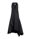Jw Anderson Maxikleid Aus Twill Aus Einer Wollmischung Mit Nadelstreifen Und Cut-outs In Blue