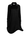 Jw Anderson Woman Mini Dress Black Size 4 Viscose, Cotton, Polyamide, Elastane In Black