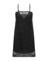 Jw Anderson Woman Mini Dress Black Size 6 Polyester In Black