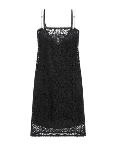 Jw Anderson Woman Mini Dress Black Size 6 Polyester