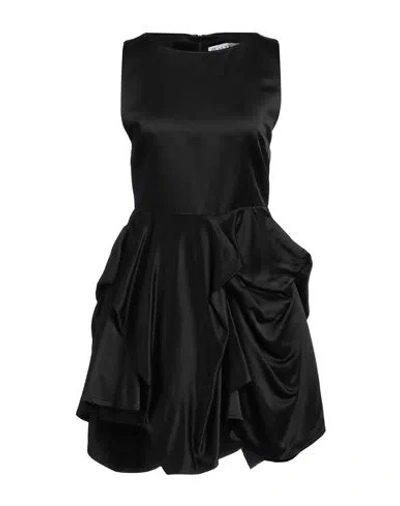 JW ANDERSON JW ANDERSON WOMAN MINI DRESS BLACK SIZE 8 ACETATE
