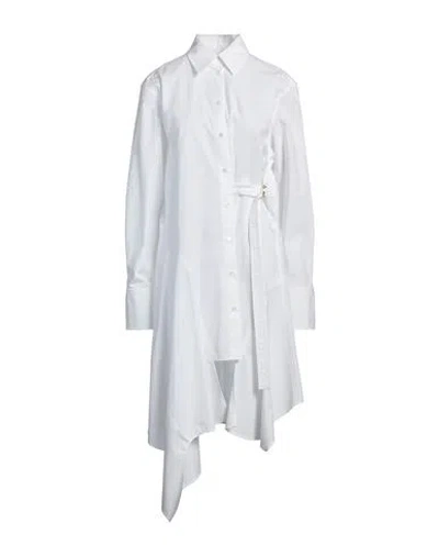Jw Anderson Woman Mini Dress White Size 8 Cotton