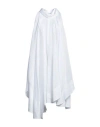 Jw Anderson Woman Mini Dress White Size 8 Lyocell, Polyester In White