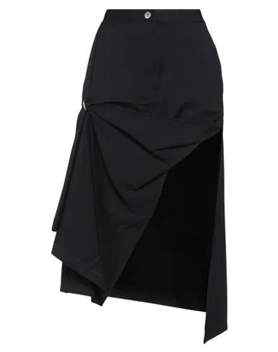 Jw Anderson Woman Mini Skirt Black Size 10 Polyester