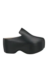 Jw Anderson Leather Slide Platform Clogs