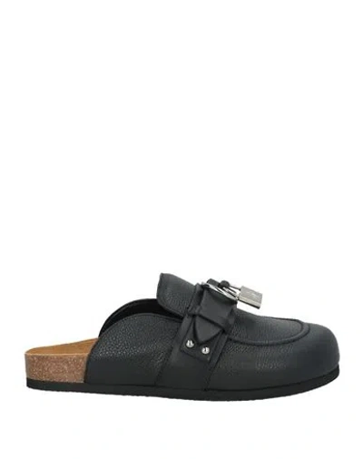 JW ANDERSON JW ANDERSON WOMAN MULES & CLOGS BLACK SIZE 6 CALFSKIN