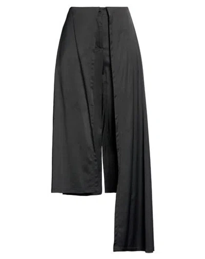 Jw Anderson Woman Pants Black Size 2 Viscose, Wool, Elastane