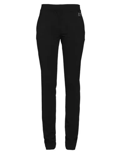 Jw Anderson Woman Pants Black Size 6 Goat Wool, Elastane