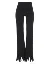 Jw Anderson J. W.anderson Stretchy High Waist Pants With Laser-cut In Black