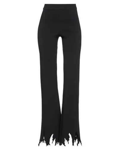 Jw Anderson Woman Pants Black Size S Viscose, Polyamide