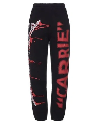 Jw Anderson Woman Pants Black Size Xs Cotton In Multi