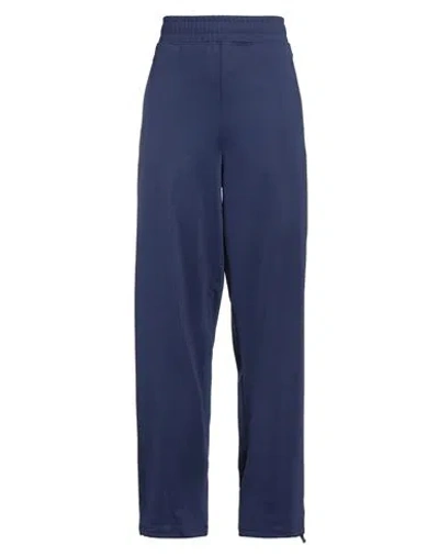 Jw Anderson Woman Pants Blue Size S Polyester, Elastane