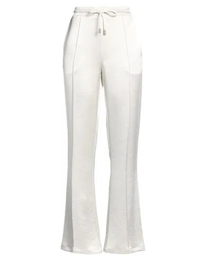Jw Anderson Woman Pants Ivory Size 4 Triacetate, Polyester In White