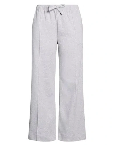 Jw Anderson Woman Pants Light Grey Size Xl Polyester, Cotton In Gray