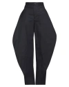 Jw Anderson Woman Pants Midnight Blue Size L Cotton, Elastane