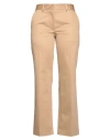 Jw Anderson Woman Pants Sand Size 6 Cotton In Beige