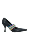 Jw Anderson Woman Pumps Black Size 11 Calfskin