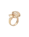 JW ANDERSON JW ANDERSON WOMAN RING GOLD SIZE M/L METAL