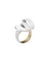 JW ANDERSON JW ANDERSON WOMAN RING WHITE SIZE S/M METAL