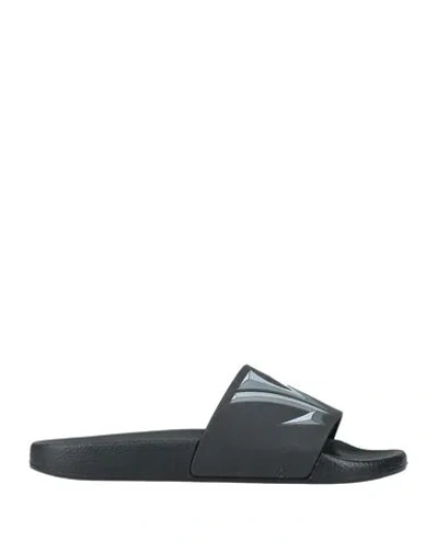 Jw Anderson Woman Sandals Black Size 7 Rubber