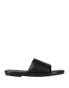 Jw Anderson Twist Cross-strap Sandals In Black