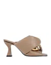 Jw Anderson Sandals In Beige