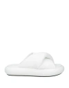 Jw Anderson Woman Sandals White Size 7 Lambskin In White