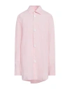 Jw Anderson Woman Shirt Pink Size M Cotton In Pink