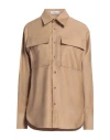Jw Anderson Woman Shirt Sand Size 2 Cotton In Beige