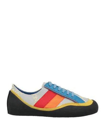 Jw Anderson Woman Sneakers Light Grey Size 8 Textile Fibers