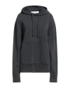 Jw Anderson Woman Sweatshirt Charcoal Size Xxs Cotton, Elastane In Grey