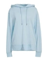 Jw Anderson Woman Sweatshirt Light Blue Size L Cotton, Polyamide In Blue