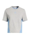 Jw Anderson Woman T-shirt Grey Size M Cotton In Gray