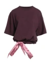 Jw Anderson T-shirt In Viola Cotton In Purple