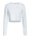 Jw Anderson Woman T-shirt White Size L Cotton