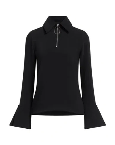 Jw Anderson Woman Top Black Size 0 Polyester