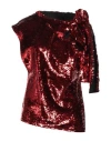 Jw Anderson Woman Top Red Size 4 Polyacrylic, Elastane In Red