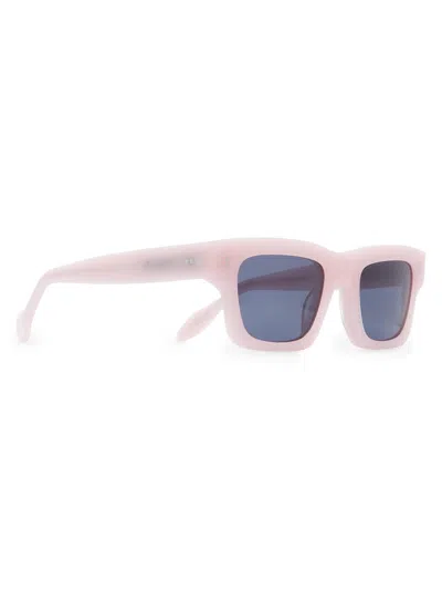 Jw Anderson Women's 55mm Rectangular Sunglasses In Metallic