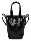 Jw Anderson J. W. Anderson Belt Anchor Logo Mini Tote Bag In Black